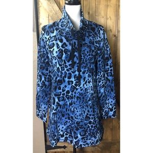 Susan Graver Weekend Print French Terry Tunic